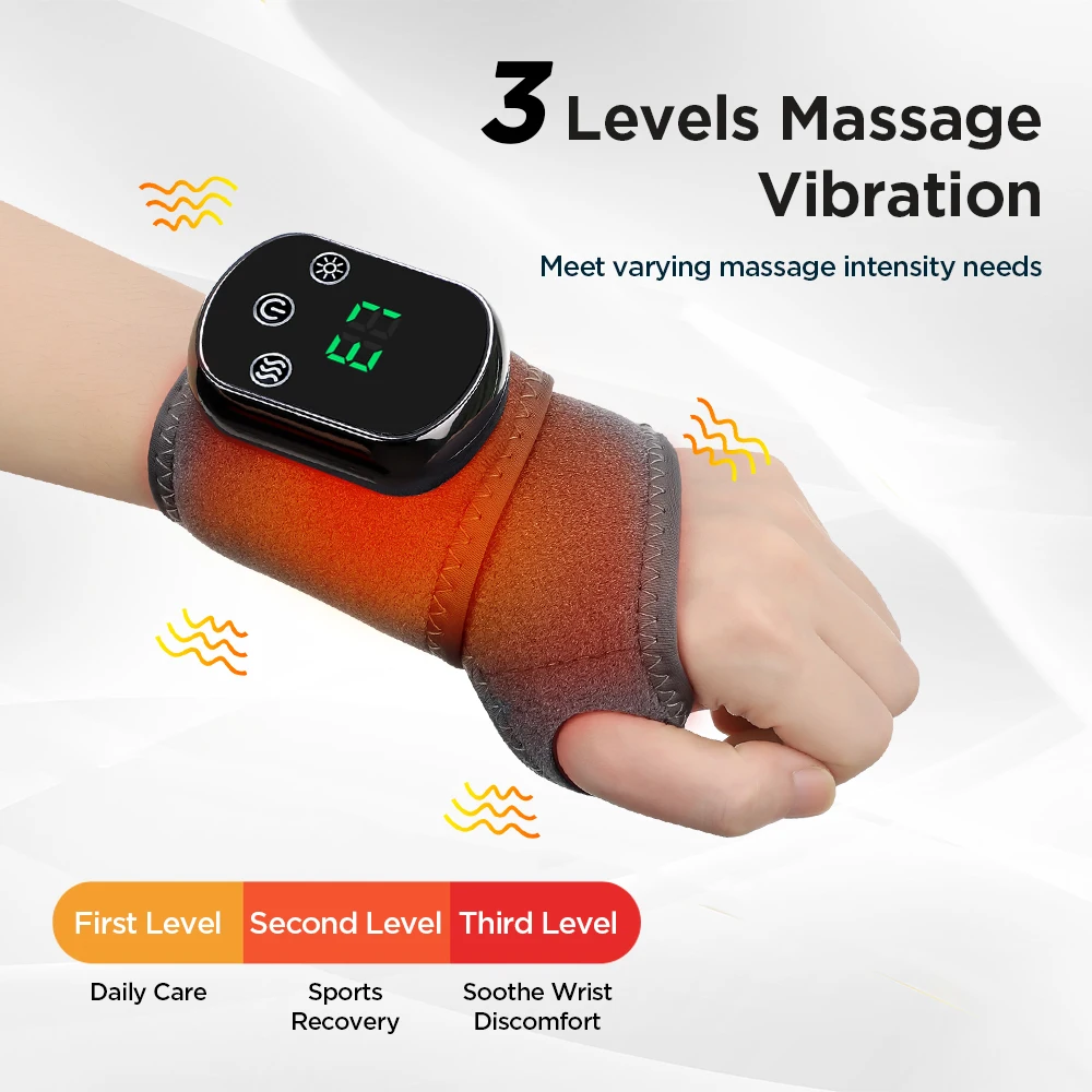 Electric Pulse Massager with Heat