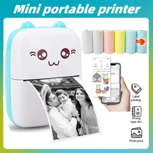 Portable Thermal Printer – Bluetooth, Inkless