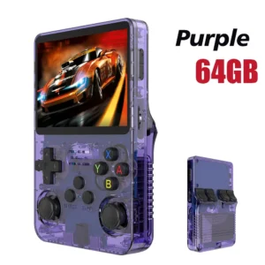 R36S Handheld Console - purple