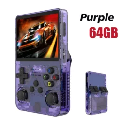 R36S Handheld Console - purple